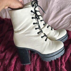 Combat Boots Heels